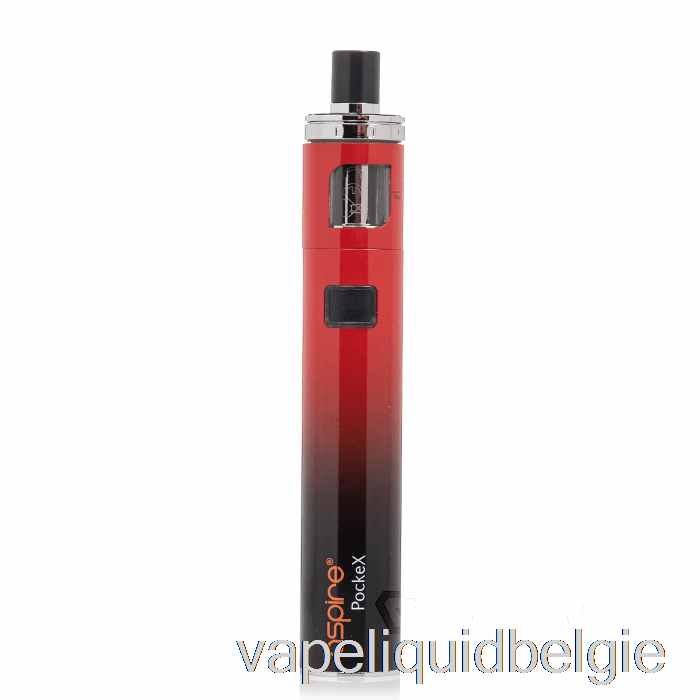 Vape België Aspire Pockex Aio Starterkit [anni] Rood Kleurverloop